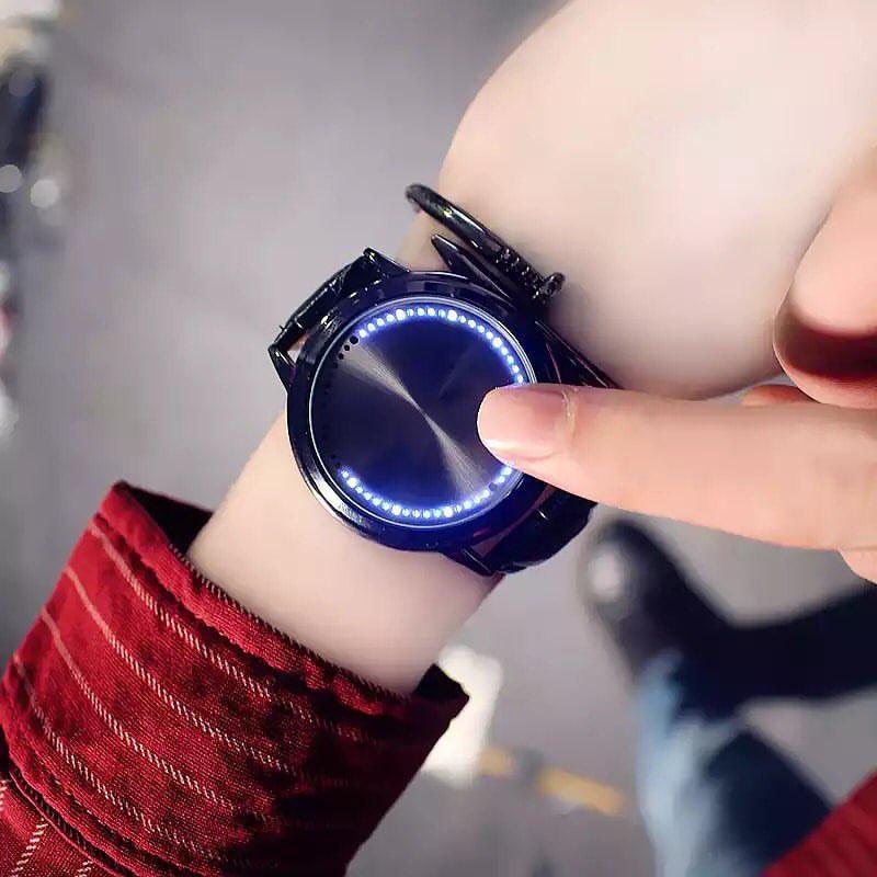 Stainless Steel LED Designer Watch