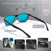 Retro Sunglasses Metal Frame Driving Polarized Sunglasses For Men