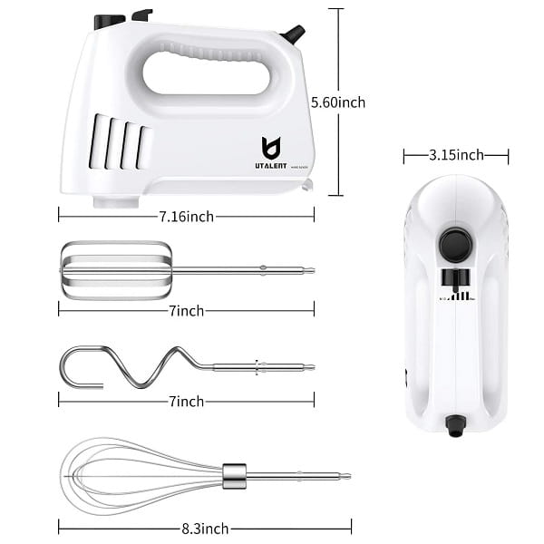 Hand Mixer Ultra Power Handheld Electric Whisk