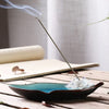 Incense Burner Ceramic Lotus Leaf  Ash Catcher Tray Incense Holder