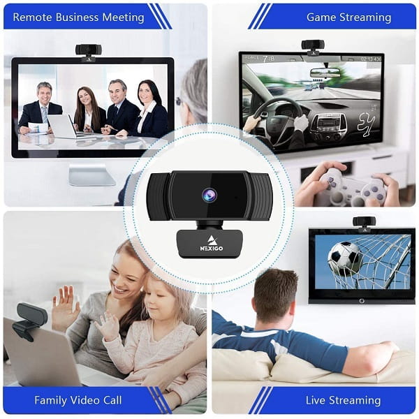 Best Webcam 1080P AutoFocus Webcam With Stereo Microphone