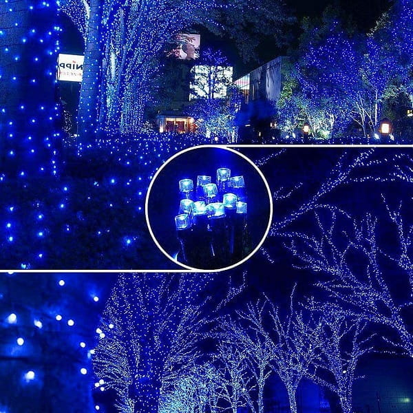 Guirnalda de luces LED 100 luces navideñas LED conectables