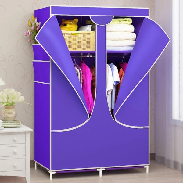 Privacy Portable Wardrobe Closet Clothing Cabinet