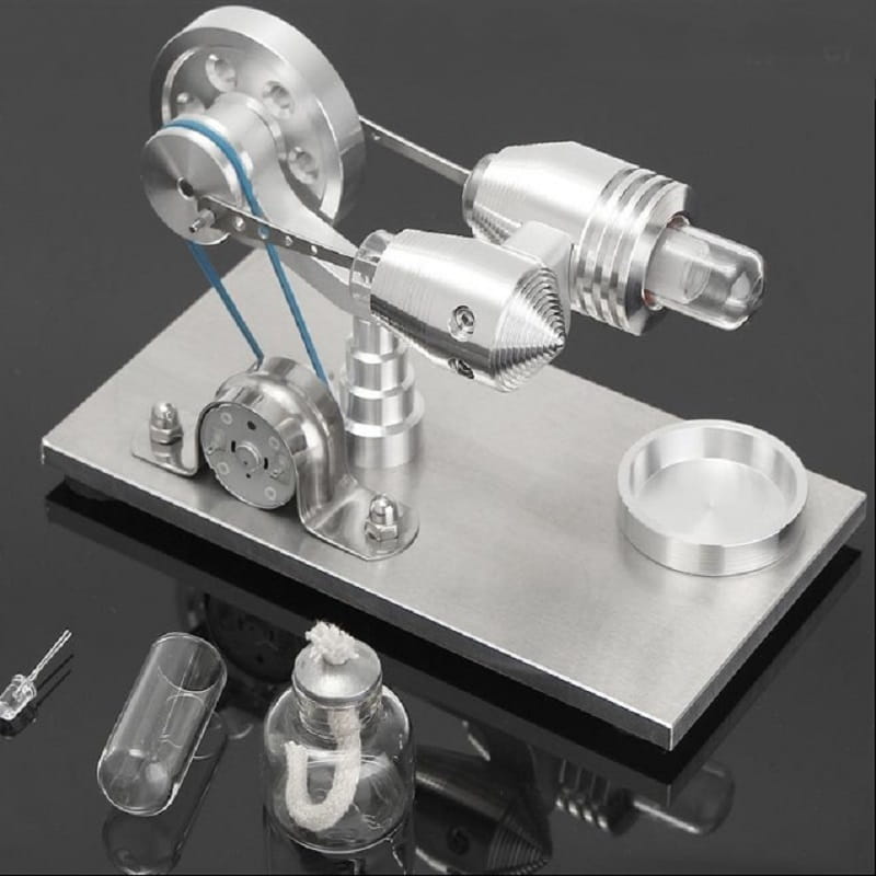 Stainless Steel Stirling Engine Motor Model