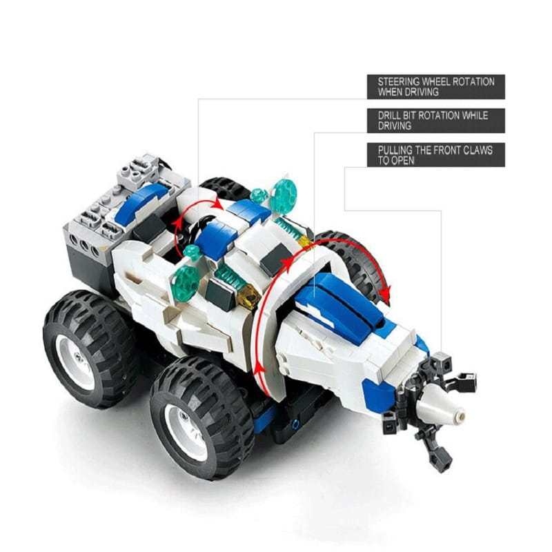 Lego Robot Toys Robotics For Kids 606 Pcs Kidrobot 2 in 1 RC