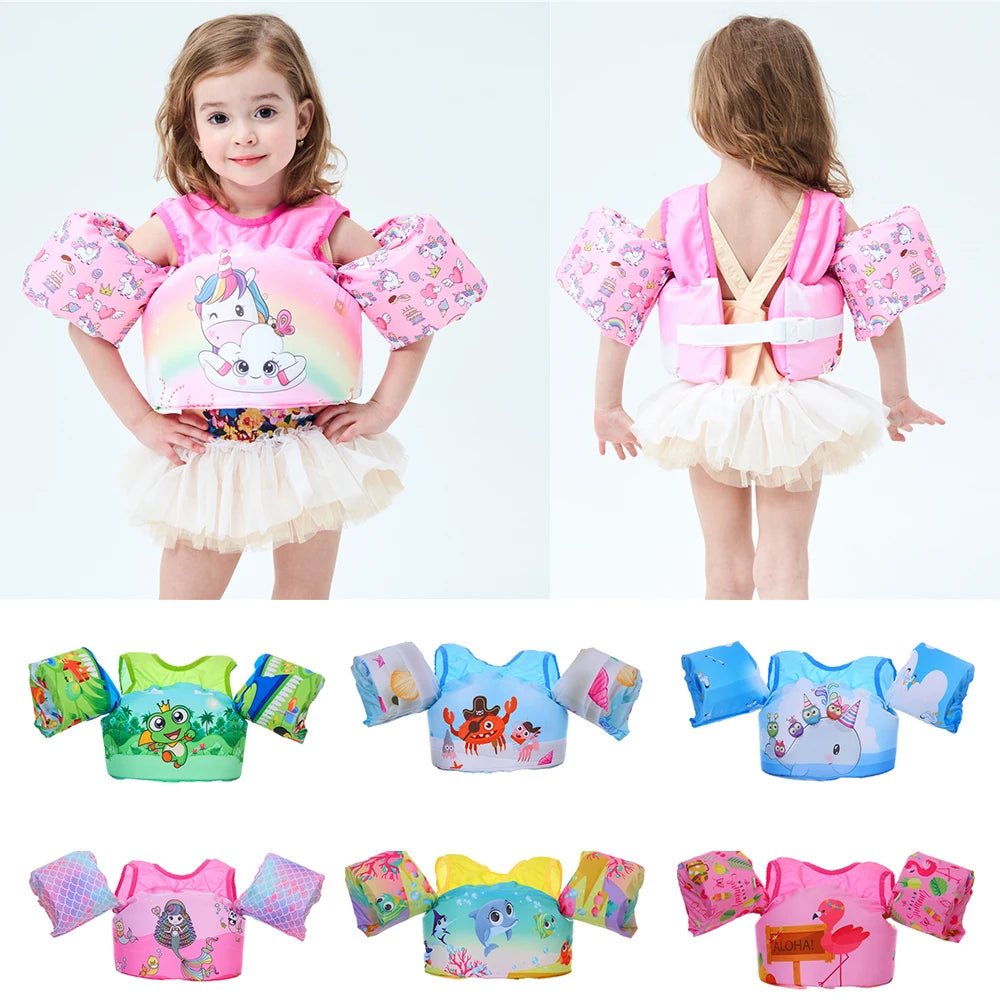 2019 Hot Sell New Puddle Jumper Child Kids Baby Children Girl Bay Swimming Rings Life Vest Life Jacket: Swim Pool Accessories