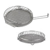 Outdoor Mini Roaster: Foldable Portable Stainless Steel BBQ Mesh Rack for Camping Cookware, Ideal for Outdoor Camping and Picnics