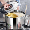 3.5/6.2/10L Stainless Steel Stock Pot - Soup Bucket, Cooking Pot, Steamer, Cookware, Stew Pot, Canning Pot, Sauce Pot With Lid