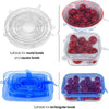 Flexible Silicone Lid Cover for Food Wrap: Microwave-Safe Bowl Caps and Cookware Fresh Covers - Stretchable Kitchen Accessories