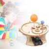 Explore the Cosmos with our Solar System Astronomy DIY Wooden Puzzle Mechanical Kit: A STEM Educational Toy for Children, Featuring Sun, Earth, Moon, and Planets