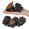 Dinosaur Pull Back Cars Toy - Monster Truck Toy Car Mini Models with Big Tires - Educational Toys for Children, Ideal Boys' Birthday Gifts