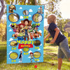 Bean Bag Toss Game Set | Outdoor Birthday Party Game & Hanging Banner | Home Decor for Boys & Girls