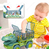 Jurassic World Dinosaur Carrier Truck Toy | Indominus Rex Transport Car | Kids Christmas Gift Idea