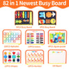 Montessori Busy Board for Toddlers | Educational Sensory Toy | Engaging Parish Activities | Ideal Gifts for Children