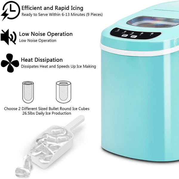 Ice Maker High-Efficiency Countertop Ice Machine